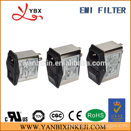 Medical special Fuse And Switch And Socket Type Power Filter